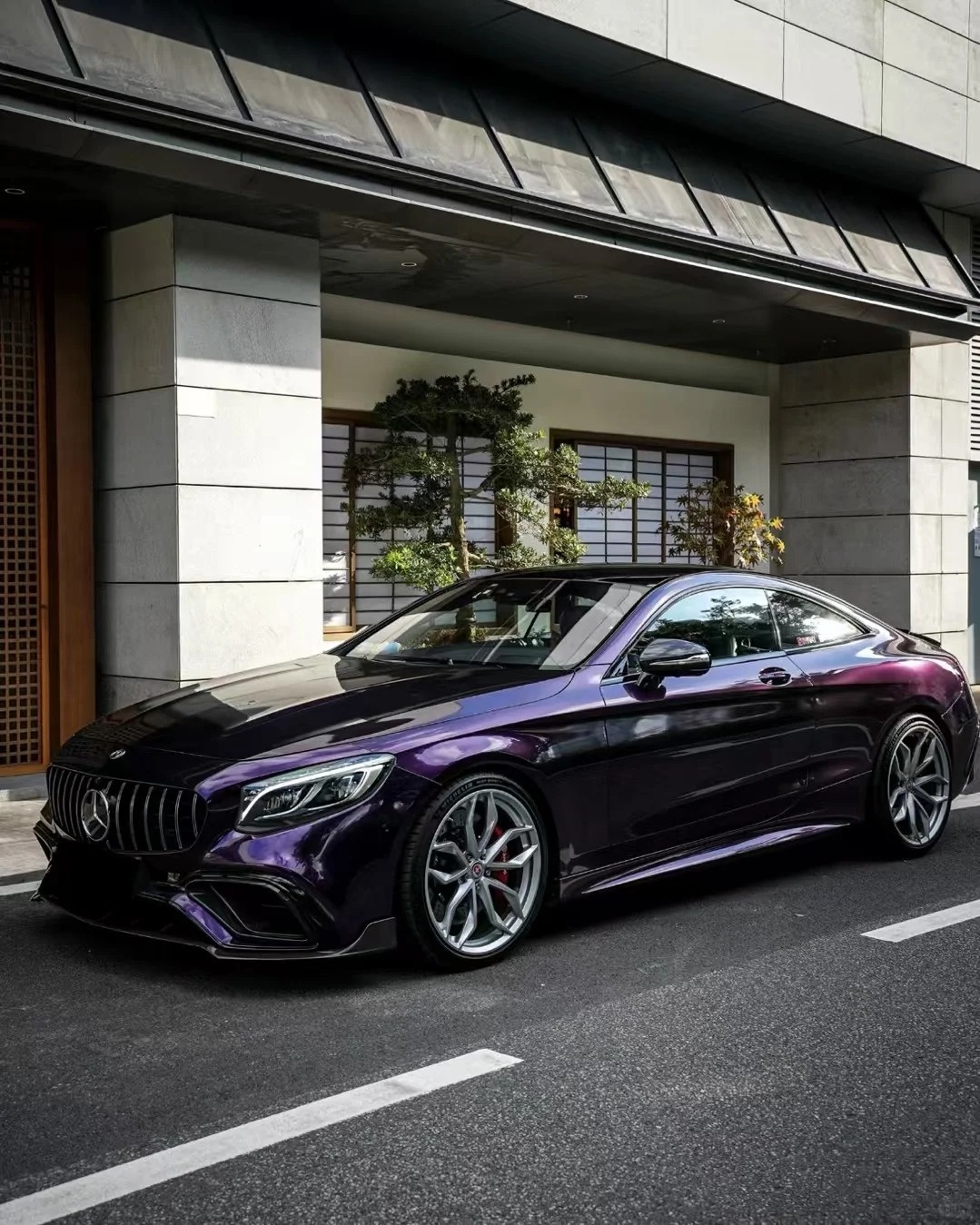 PET Gloss Ghost Midnight Purple Car Vinyl Wrap review dsgre 01