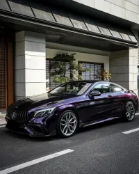 PET Gloss Ghost Midnight Purple Car Vinyl Wrap review 0