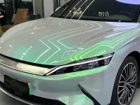 Candy Metallic Grey Green Car Vinyl Wrap review 3