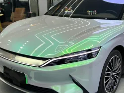 Candy Metallic Grey Green Car Vinyl Wrap review fegrt 04