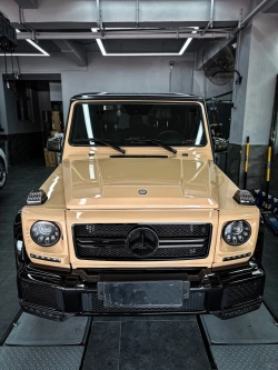 PET Super Gloss Sandstorm Yellow Desert Yellow Car Vinyl Wrap