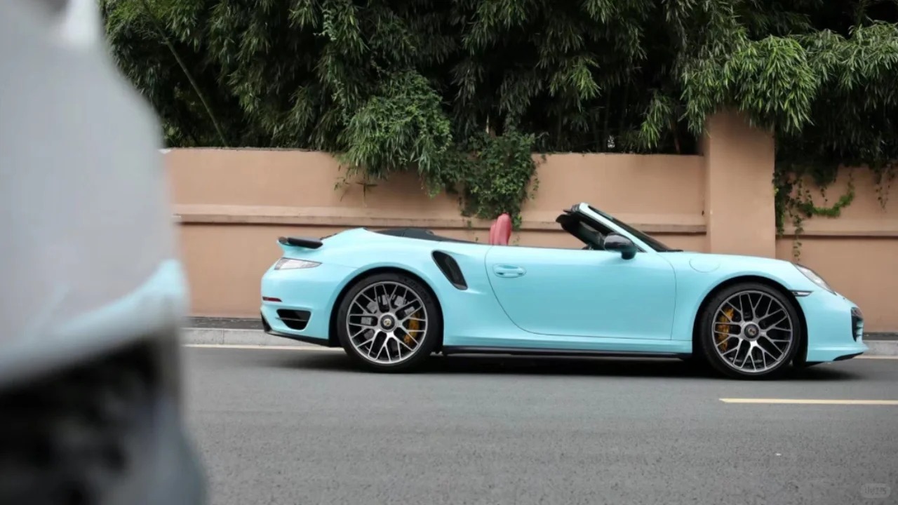 Super Gloss Tanager Blue Car Vinyl Wrap review 0