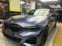 Matte Metallic Oxford Blue Car Vinyl Wrap review 0