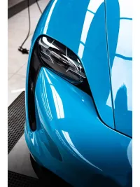 PET Super Gloss Miami Blue Car Vinyl Wrap review 1