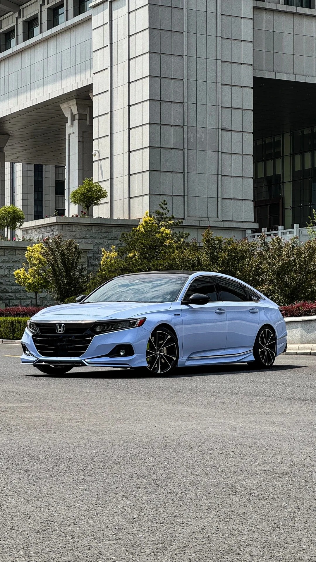 Glossy Crystal Baby Blue Car Vinyl Wrap review fsgdrg 01