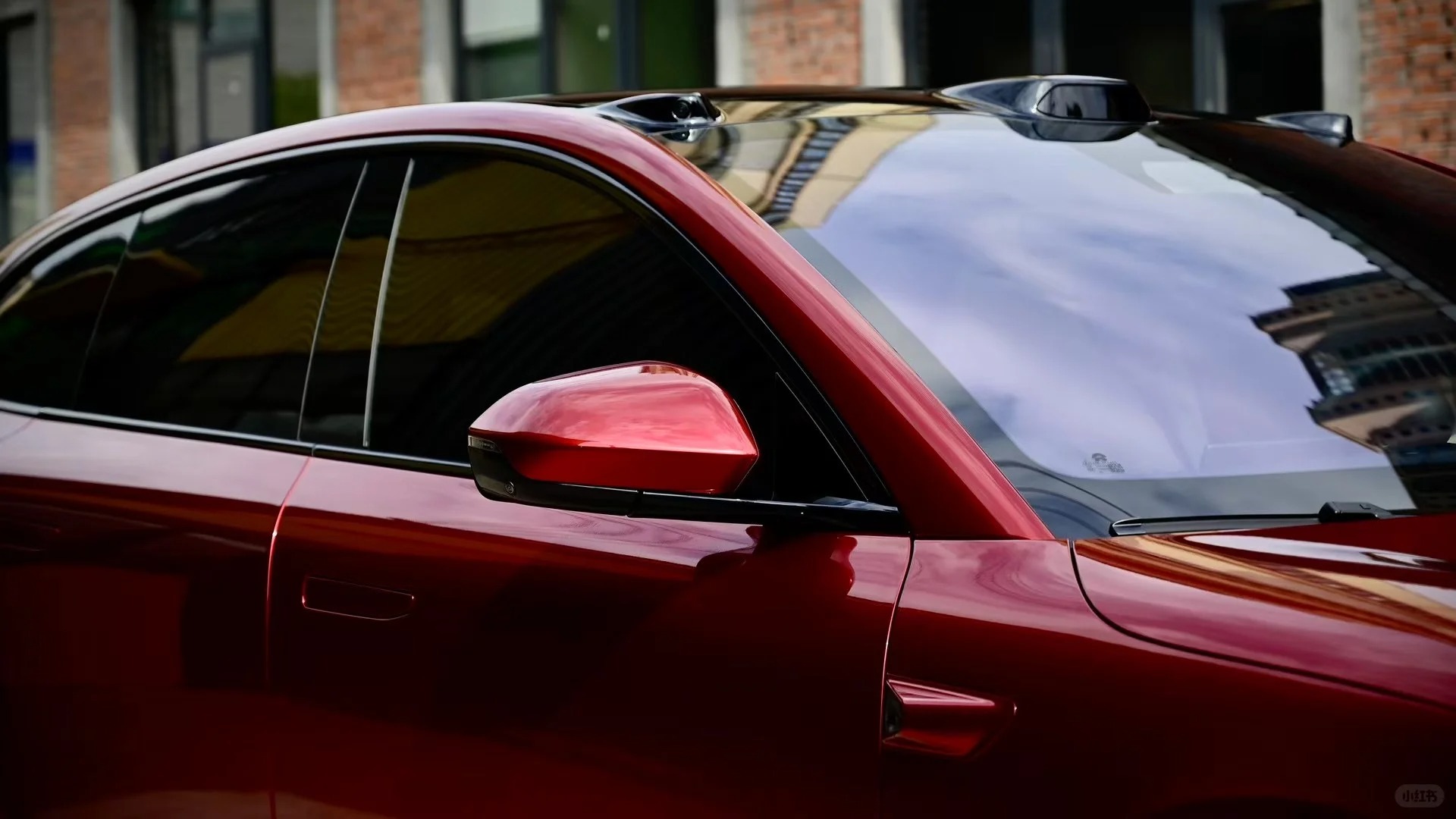 PET Gloss Metallic Cherry Red Car Vinyl Wrap review 3