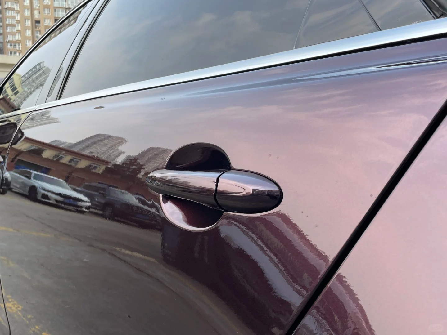 PET Gloss Metallic Black Rose Car Vinyl Wrap review dfeded 02