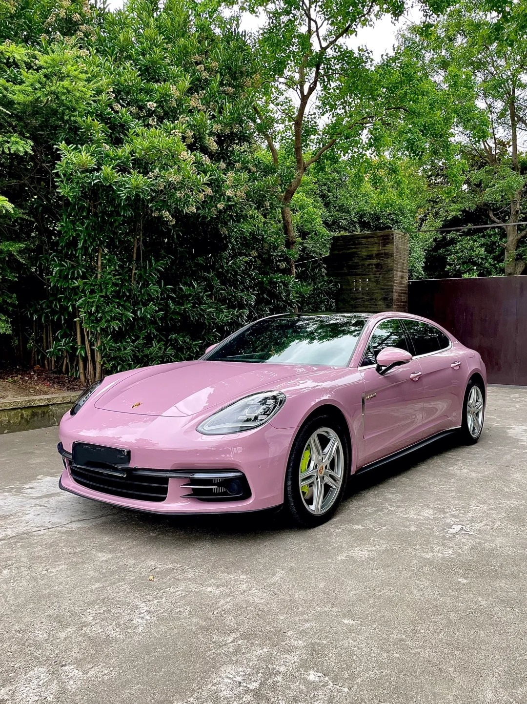 Glossy Oolong Milk Tea Pink Car Vinyl Wrap review 1