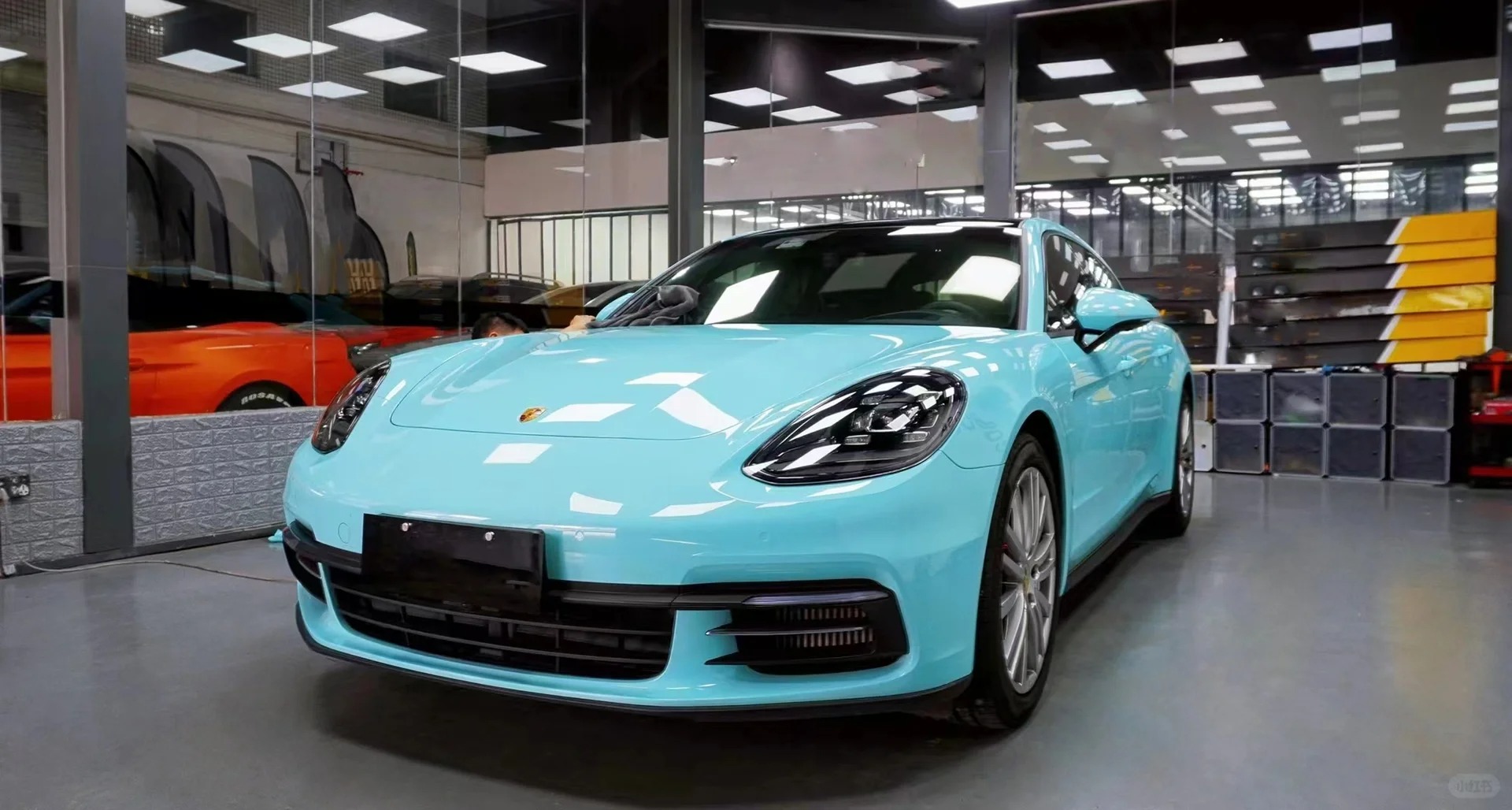 Super Gloss Tanager Blue Car Vinyl Wrap review 0