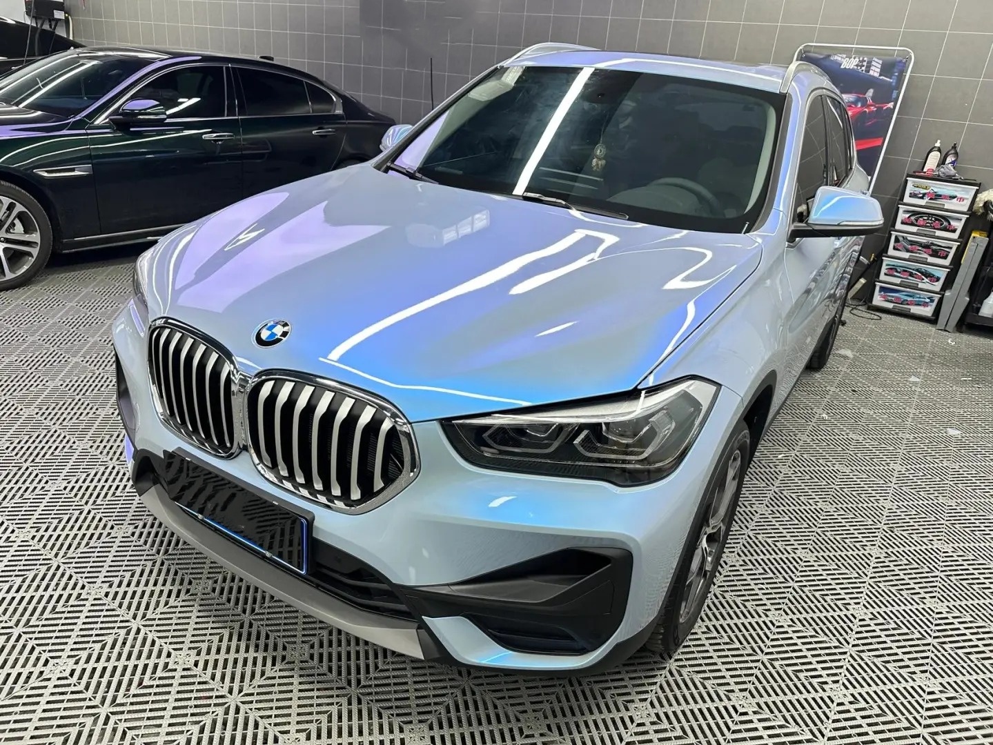 Tesla Gloss Fancy Rock Grey Color Fliper Car Vinyl Wrap review greter 02