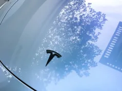 Tesla Gloss Fancy Rock Grey Color Fliper Car Vinyl Wrap review ytyty 02