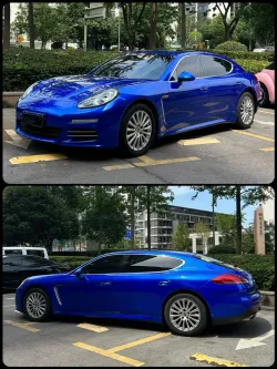 Glossy Crystal Royal Blue Car Vinyl Wrap review fdgrthj 02