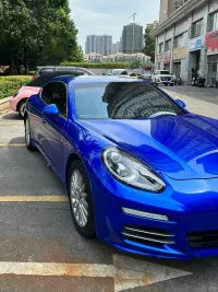 Glossy Crystal Royal Blue Car Vinyl Wrap review 0