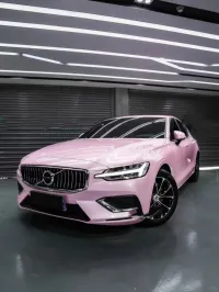 Macaron Cherry Pink Car Vinyl Wrap review 0