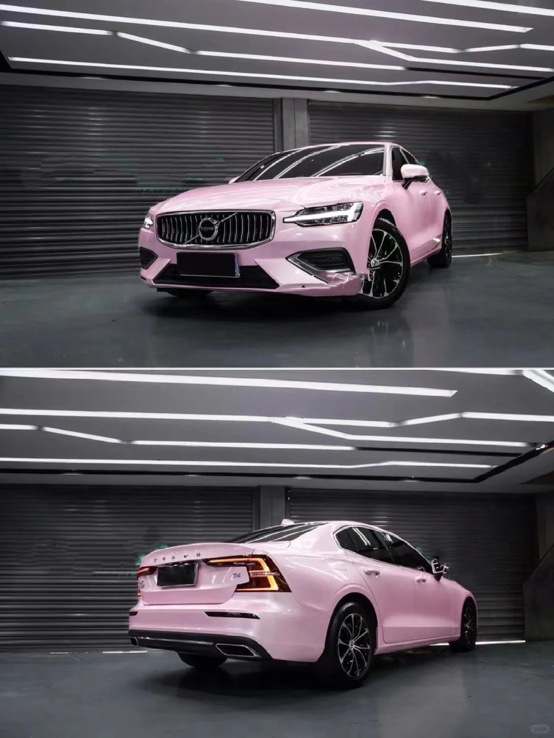 Macaron Cherry Pink Car Vinyl Wrap review dsgf 02