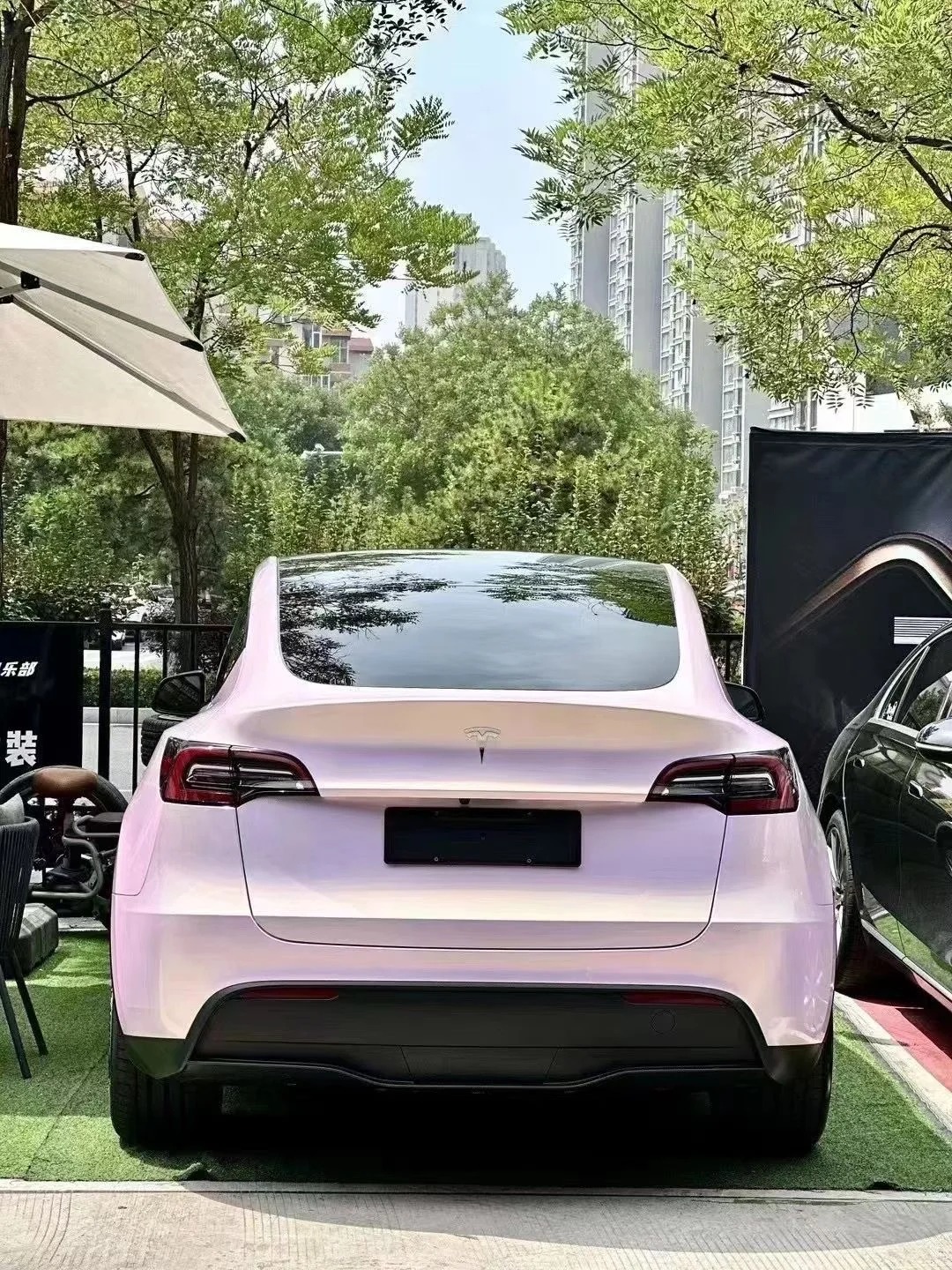 Gloss Glazed Gold Pink Car Vinyl Wrap review gerh 02