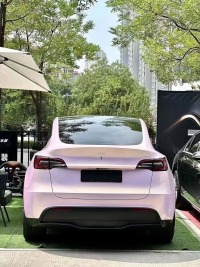 Gloss Glazed Gold Pink Car Vinyl Wrap review 1