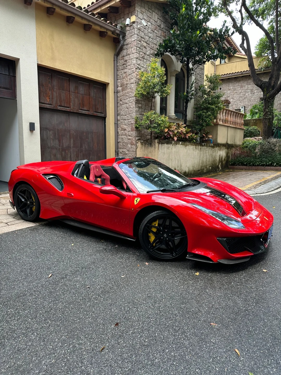 Super Gloss Ferrari Red Car Vinyl Wrap review sdfd 02