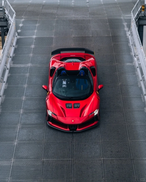 Super Gloss Ferrari Red Car Vinyl Wrap review 