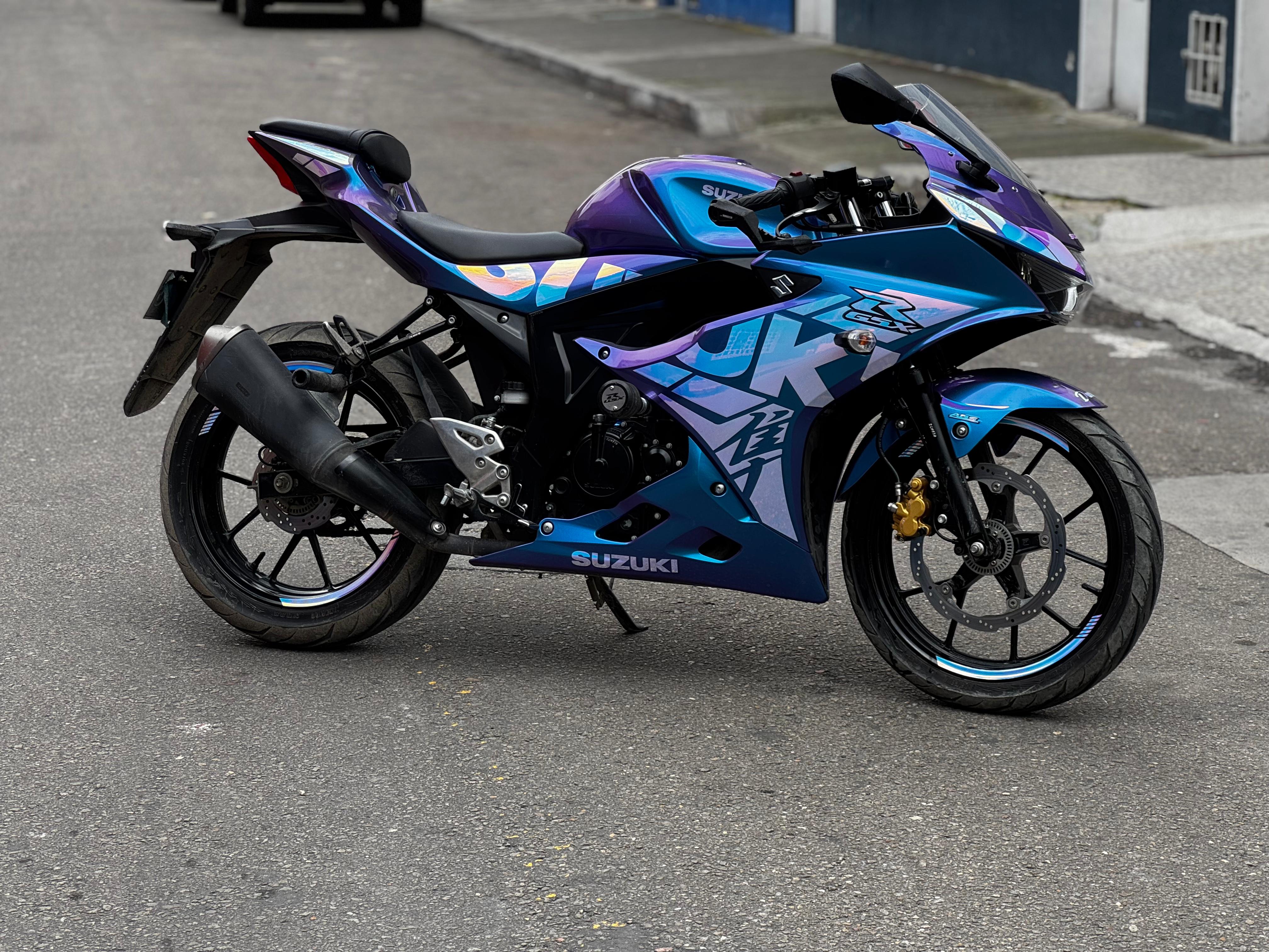 Gloss Auroral Blue Purple Car Vinyl Wrap review dsgeth 02