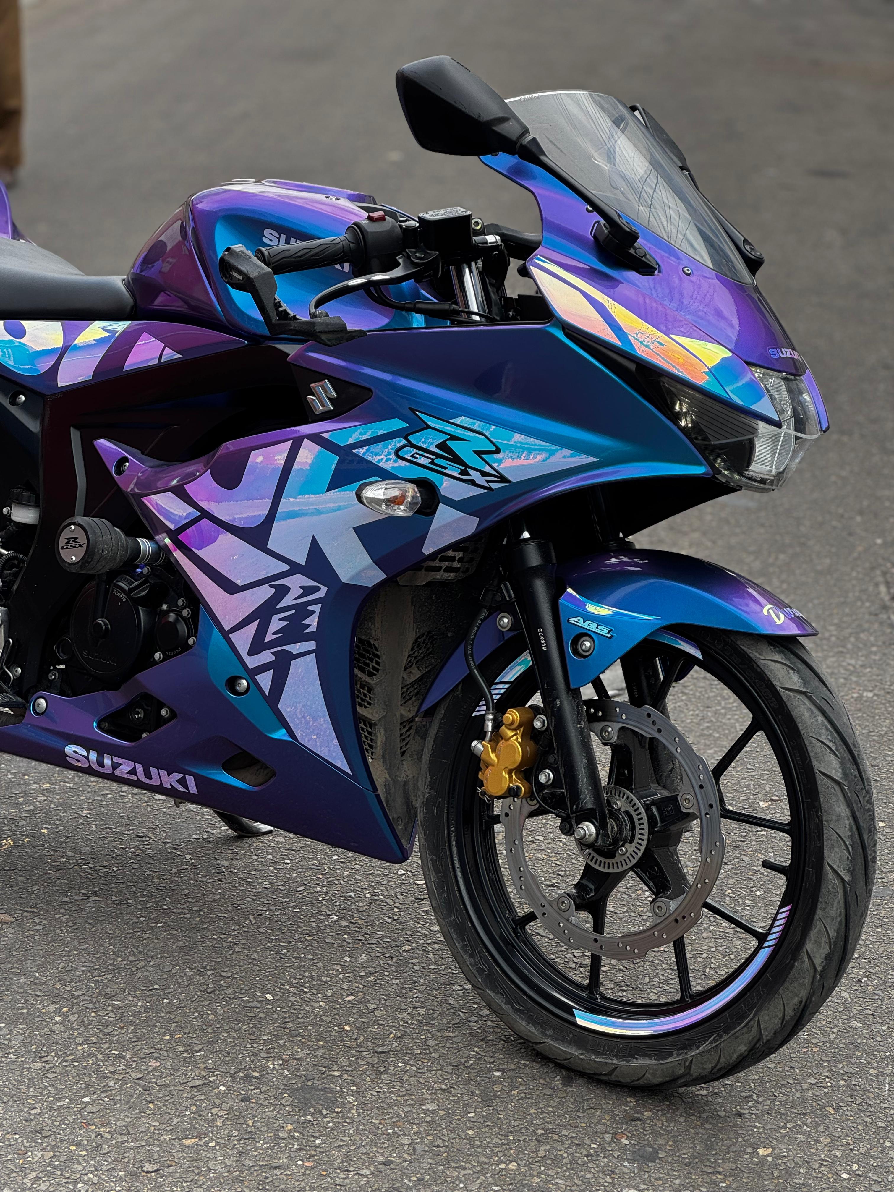 Gloss Auroral Blue Purple Car Vinyl Wrap review dsgeth 06