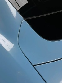 PET Porsche Bentley Gloss Ice Blue Car Vinyl Wrap review 1