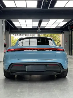 PET Porsche Bentley Gloss Ice Blue Car Vinyl Wrap review sfewge 03