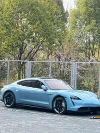PET Porsche Bentley Gloss Ice Blue Car Vinyl Wrap review 0