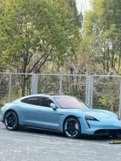 PET Porsche Bentley Gloss Ice Blue Car Vinyl Wrap review sgreat 01