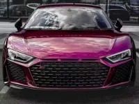 PET BMW Gloss Pearl Purple Car Vinyl Wrap review 1