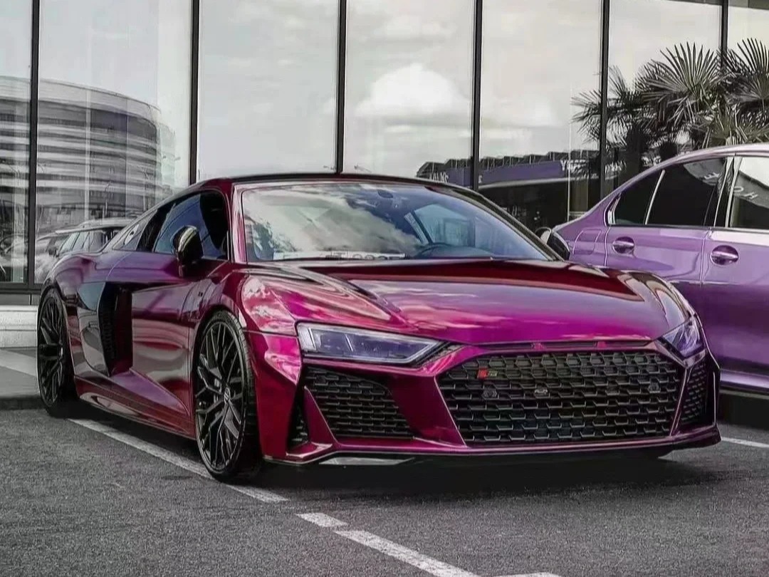 PET BMW Gloss Pearl Purple Car Vinyl Wrap review dsgre 01