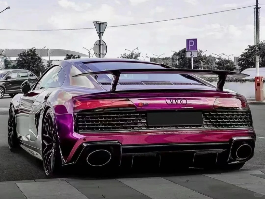 PET BMW Gloss Pearl Purple Car Vinyl Wrap review dsgre 03