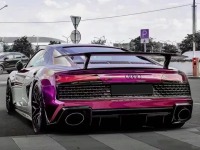 PET BMW Gloss Pearl Purple Car Vinyl Wrap review 2