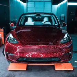 PET Super Gloss Forging Carbon Red Car Vinyl Wrap review rgerh