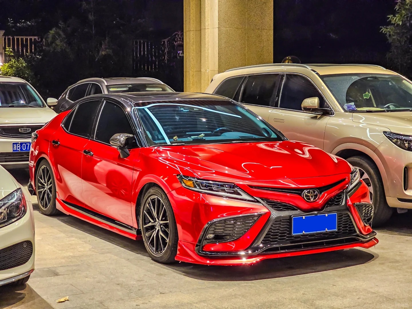 PET Gloss Metallic Vampire Red Car Vinyl Wrap review rtdyrt