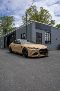 PET Super Gloss Sandstorm Yellow Desert Yellow Car Vinyl Wrap review 0