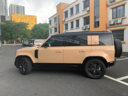 PET Super Gloss Sandstorm Yellow Desert Yellow Car Vinyl Wrap review 