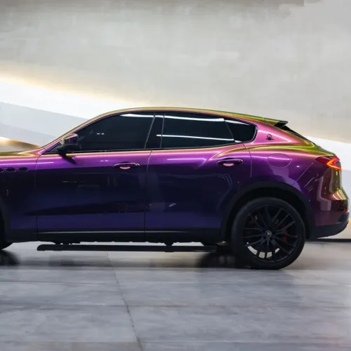  Gloss Shifting Green Purple Car Vinyl Wrap review 