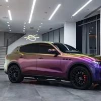  Gloss Shifting Green Purple Car Vinyl Wrap review 1