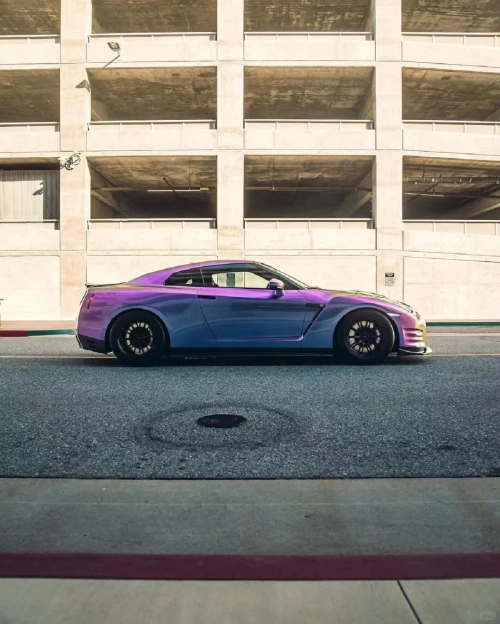  Gloss Shifting Green Purple Car Vinyl Wrap review 