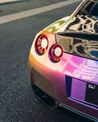  Gloss Shifting Green Purple Car Vinyl Wrap review 0