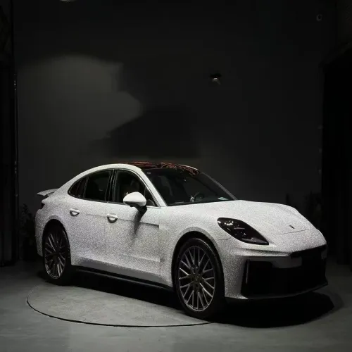 Super Glitter Silver Car Vinyl Wrap Car Vinyl Wrap review 