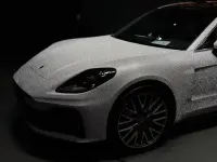 Super Glitter Silver Car Vinyl Wrap Car Vinyl Wrap review 3