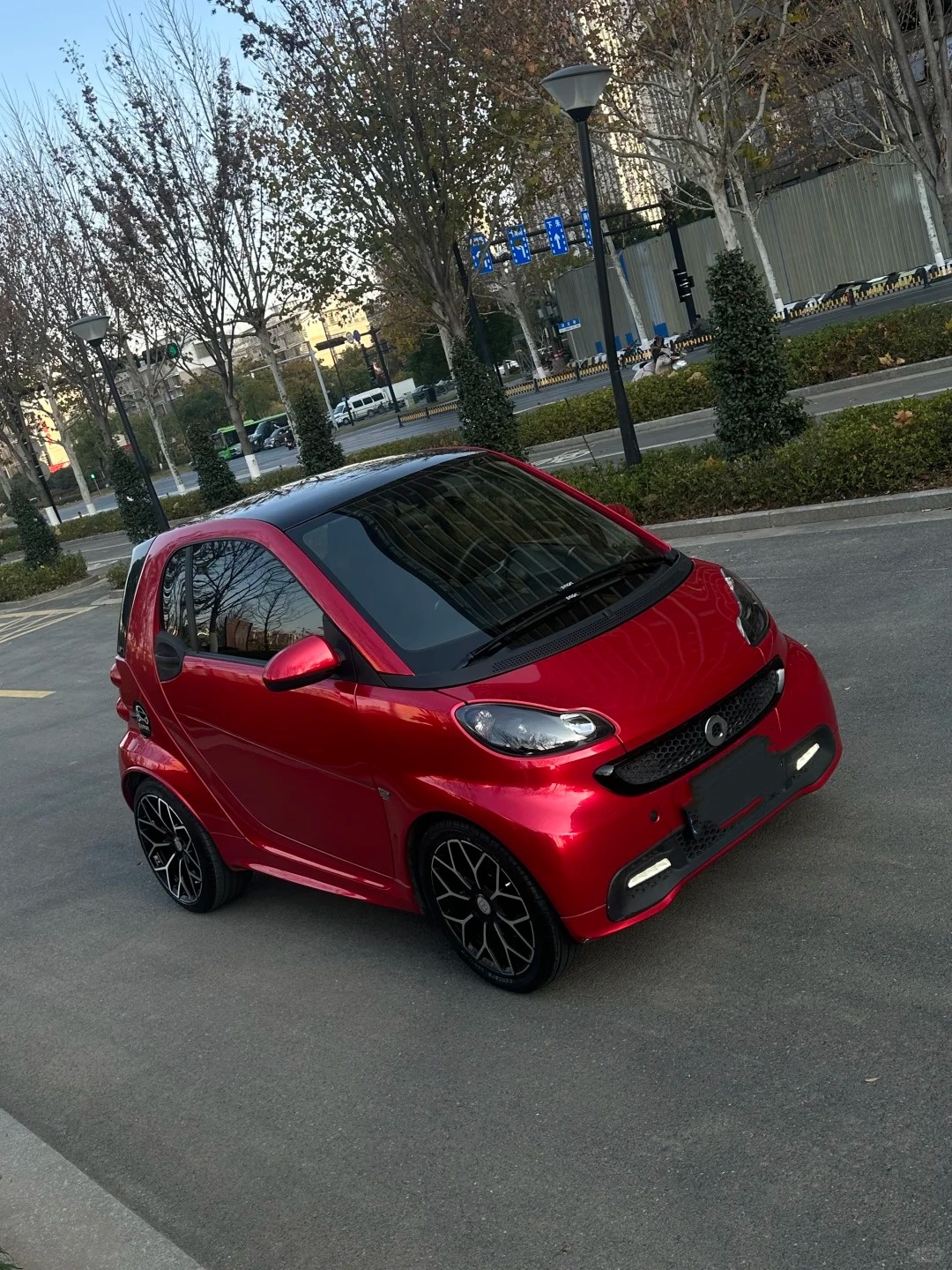 PET Gloss Metallic Cherry Red Car Vinyl Wrap review fdgfeg 02