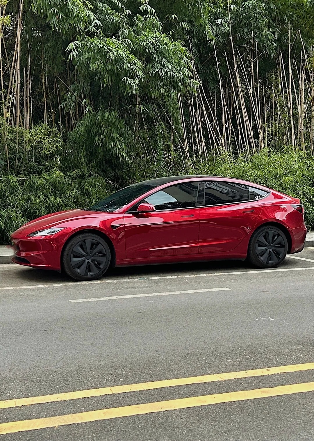 PET Gloss Metallic Cherry Red Car Vinyl Wrap review ydjtyj 01