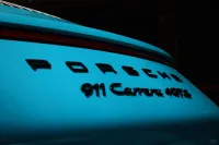 PET Super Gloss Miami Blue Car Vinyl Wrap review 1