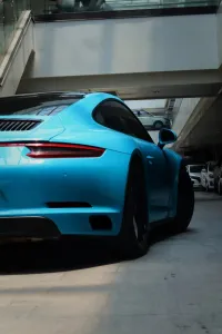 PET Super Gloss Miami Blue Car Vinyl Wrap review 0
