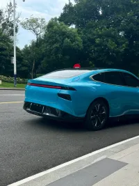 Super Gloss Miami Blue Car Vinyl Wrap review 1