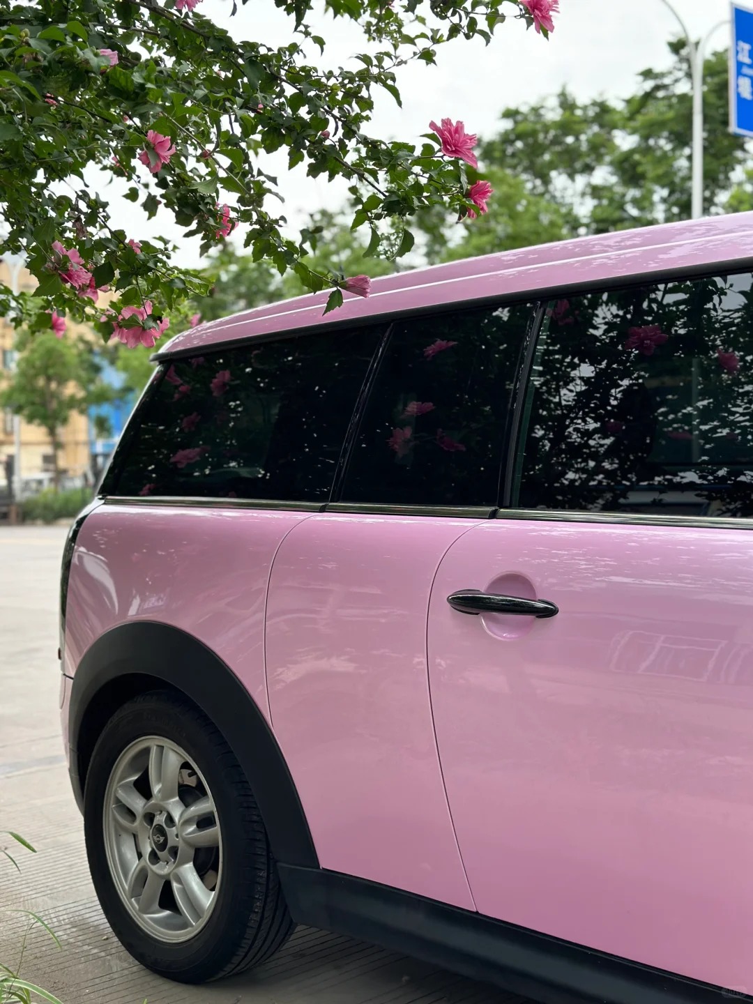 Macaron Cherry Pink Car Vinyl Wrap review sdge 02
