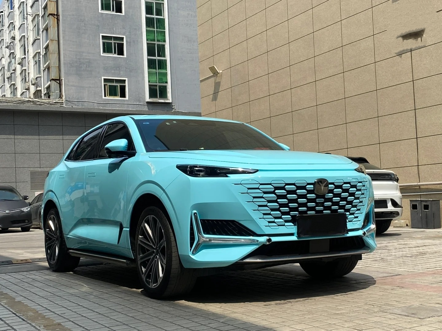 Super Gloss Tanager Blue Car Vinyl Wrap review 0